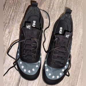 1Hund brand Black and blue sneakers 11-11.5